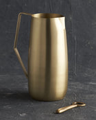 Artisan Brass Pitcher