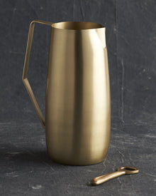 Artisan Brass Pitcher