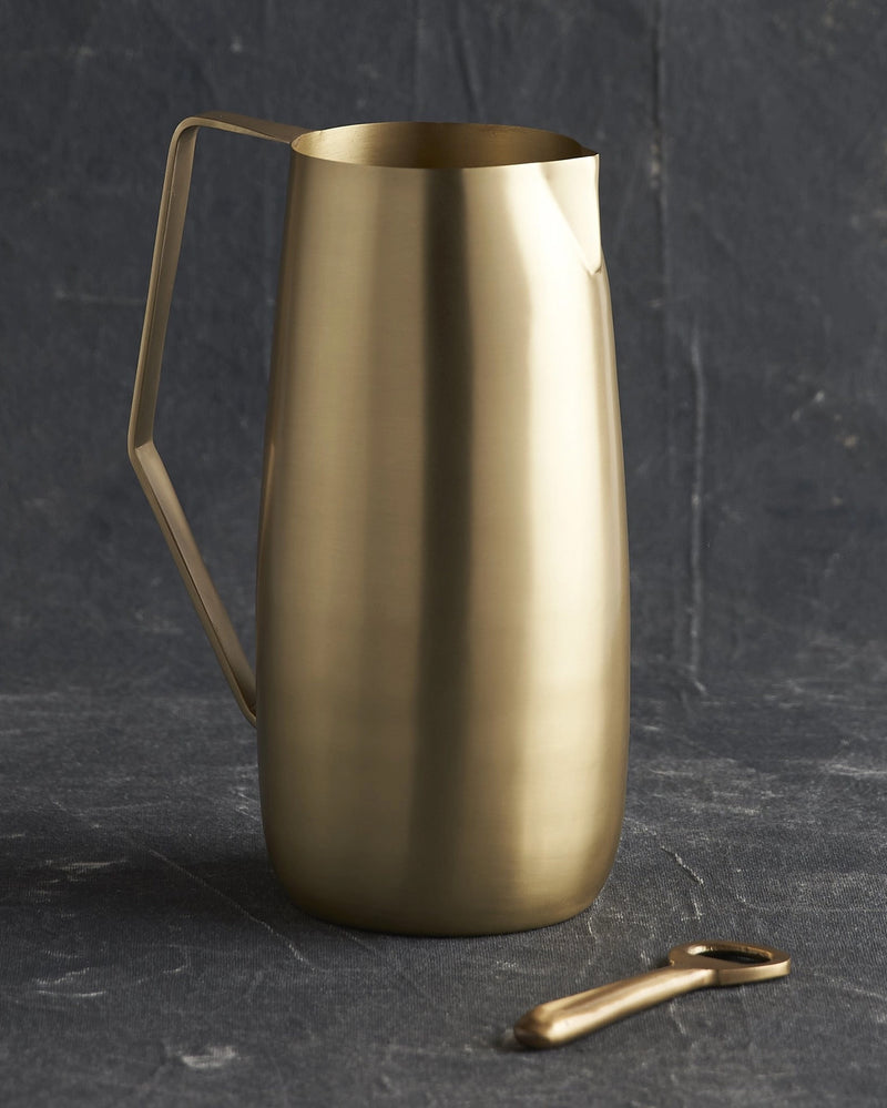 Artisan Brass Pitcher