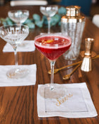 Greenwich Diamond-Cut Coupe, Set of 4