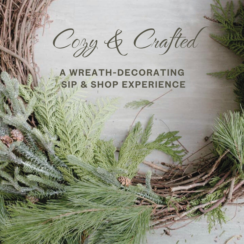 Cozy & Crafted Wreath-Decorating Event