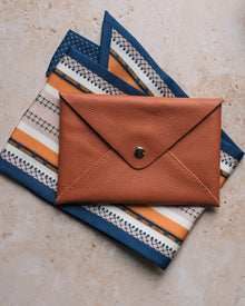Cocktail Hour Leather Envelope-Style Wallet