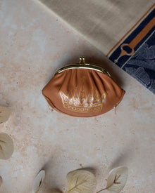 Royal Crown Leather Clasp Wallet