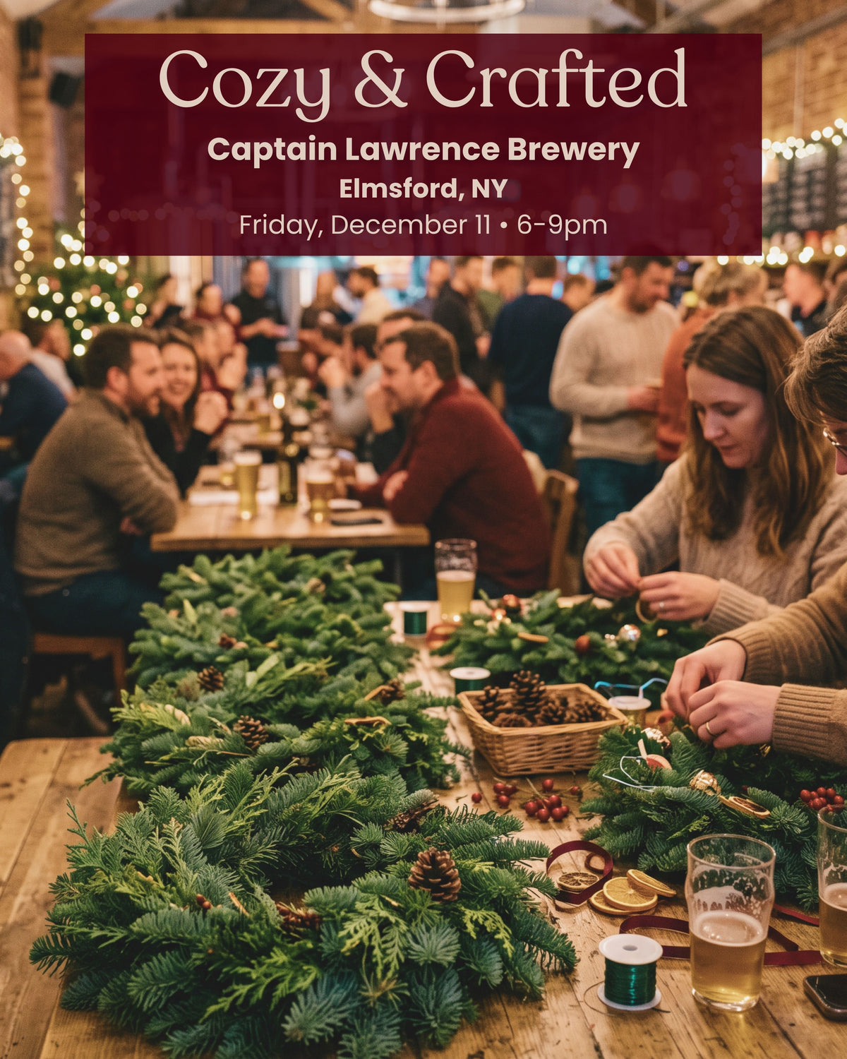 Cozy & Crafted at Captain Lawrence Brewery