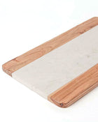 Marble and Acacia Wood Serving Board
