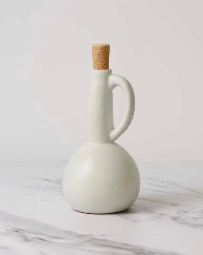 Handmade Stoneware Olive Oil Dispenser, 15 oz