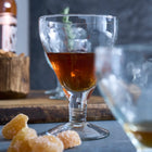 Pebbled Footed Goblets, Set of 4