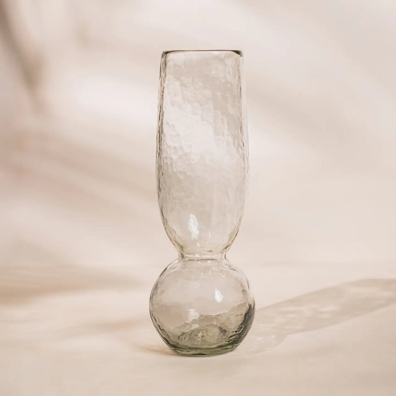 Pebbled Bulb Vase