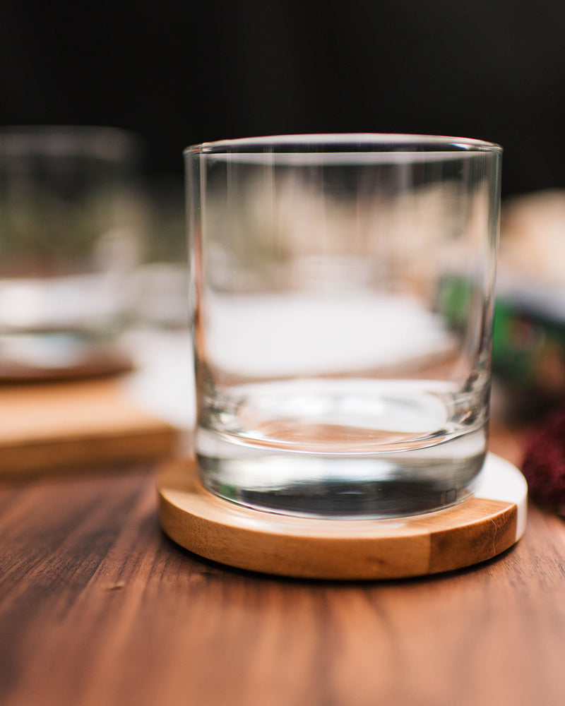 Heavy Base Rocks Cocktail Glasses, 11oz, Set of 4