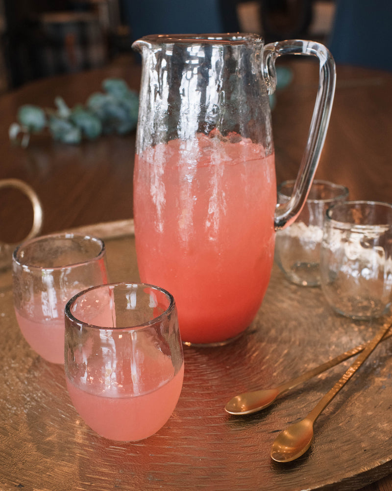 Pebbled Spirits Glasses, Set of 4