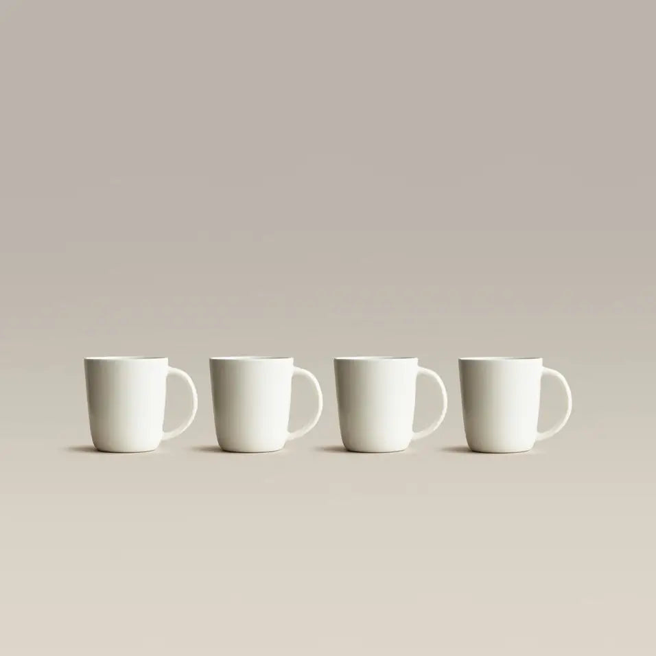 Ceramic Mugs - Moon - Set of 4