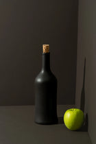 Handmade Stoneware Olive Oil Dispenser, 21 oz