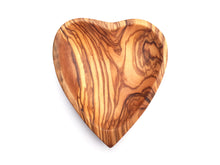 Heart-Shaped Olive Wood Bowl